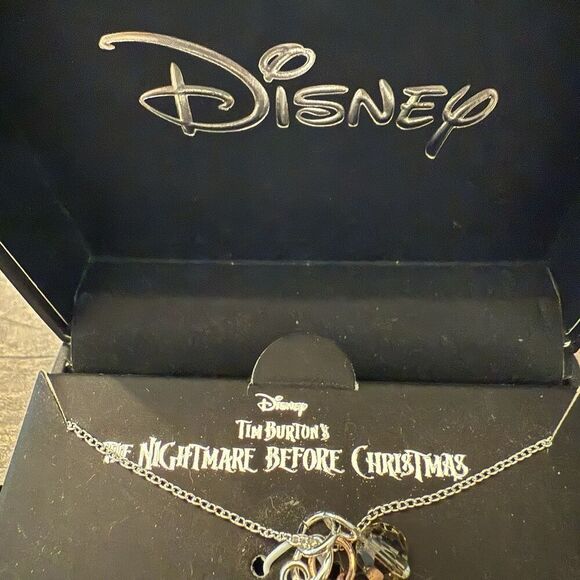 Disney The Nightmare Before Christmas WE'RE SIMPLY MEANT TO BE Necklace New - Picture 5 of 7